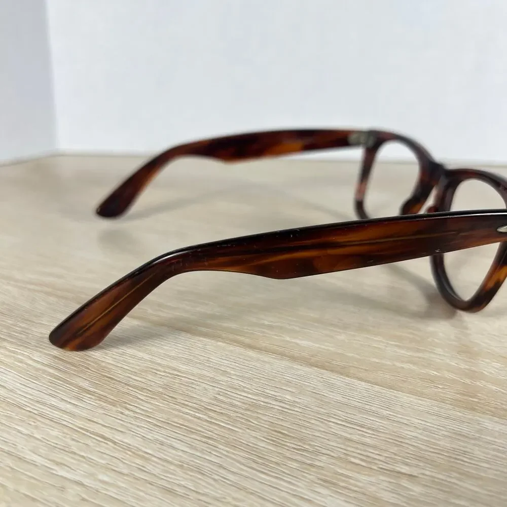 B&L Ray-Ban USA Wayfarer Sunglasses FRAMES ONLY Brown B&L 5024